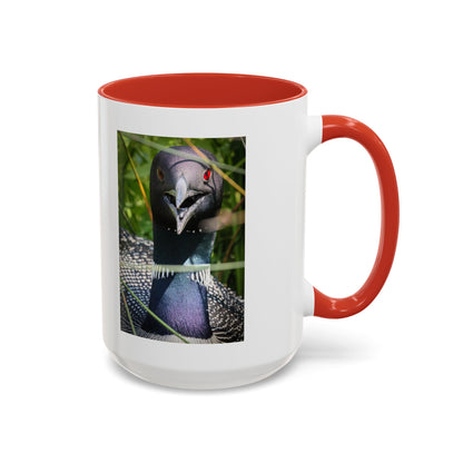 Common Loon Photo Accent Coffee Mug (11/15oz)