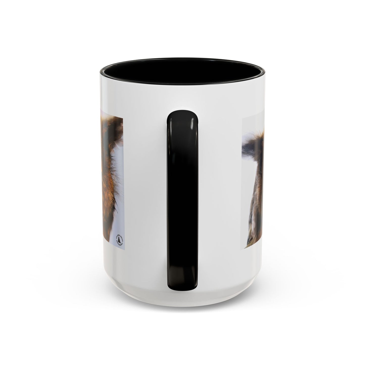 Owl Accent Coffee Mug – Realistic Great Horned Owl Photo (11/15 oz)