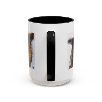 Owl Accent Coffee Mug – Realistic Great Horned Owl Photo (11/15 oz)