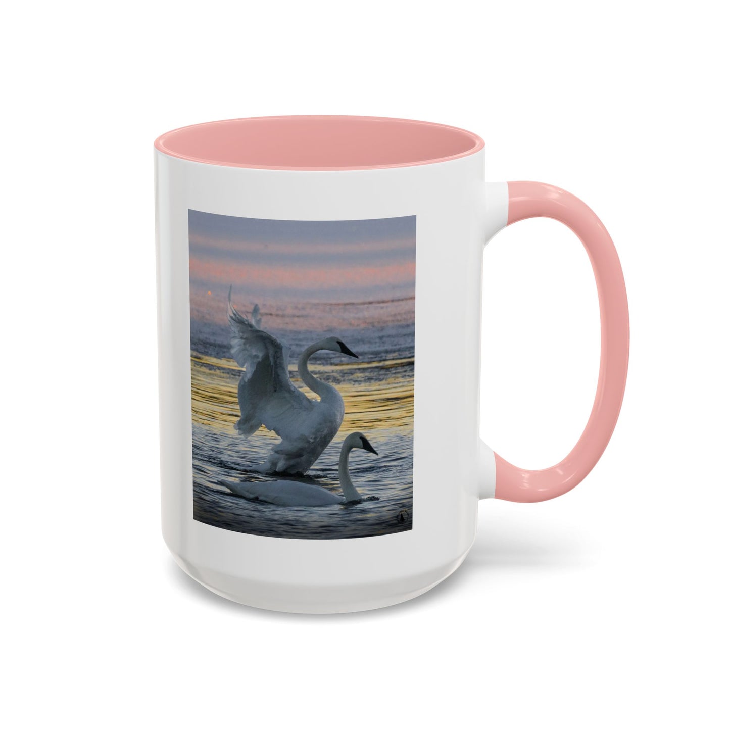 Swan Sunset Coffee Mug — Accent 11/15oz