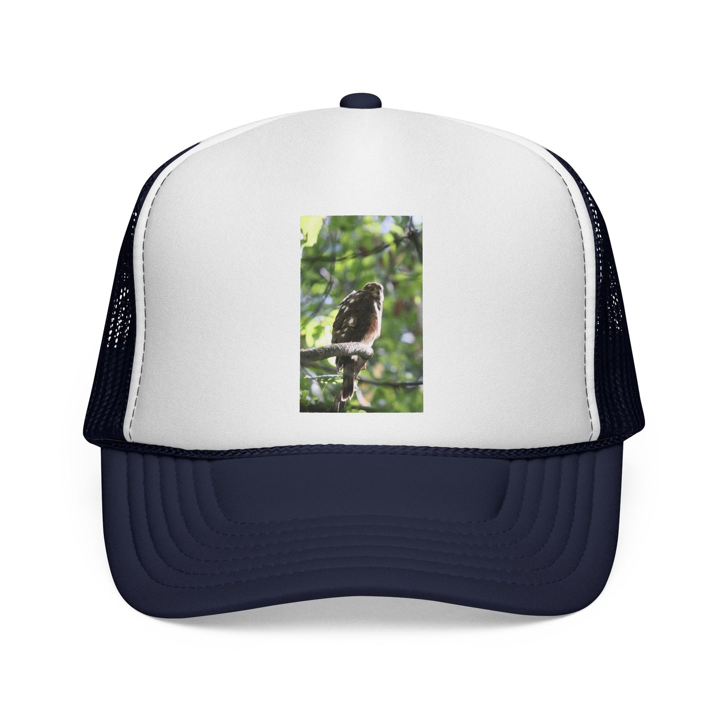 Bird Photography Trucker Cap – Perched Owl Nature Hat