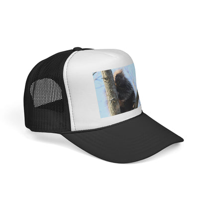 Porcupine Photo Trucker Cap - Cute Wildlife Hat for Nature Lovers