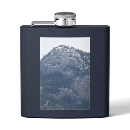 Mountain Mist Flask — 6oz Stainless Steel Hip Flask