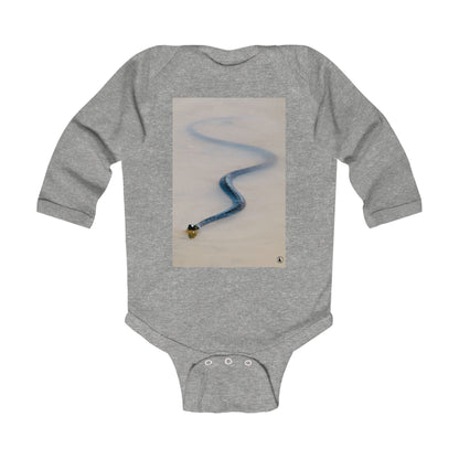 Infant Bodysuit with Serpentine Sled Track Photo