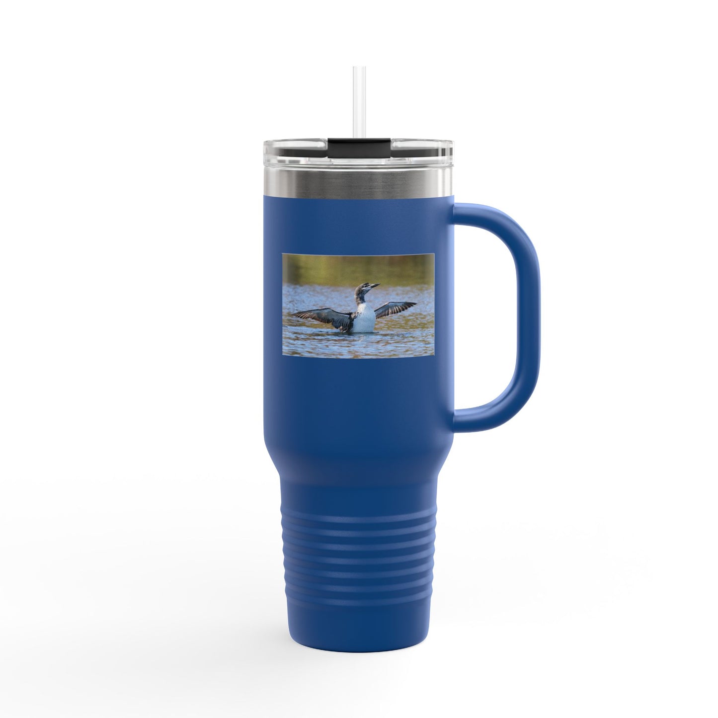 40oz Insulated Travel Mug — Loon Lake Wildlife Photo