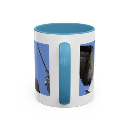 Osprey Photo Accent Coffee Mug – Wildlife Bird Photography Drinkware (11/15 oz)