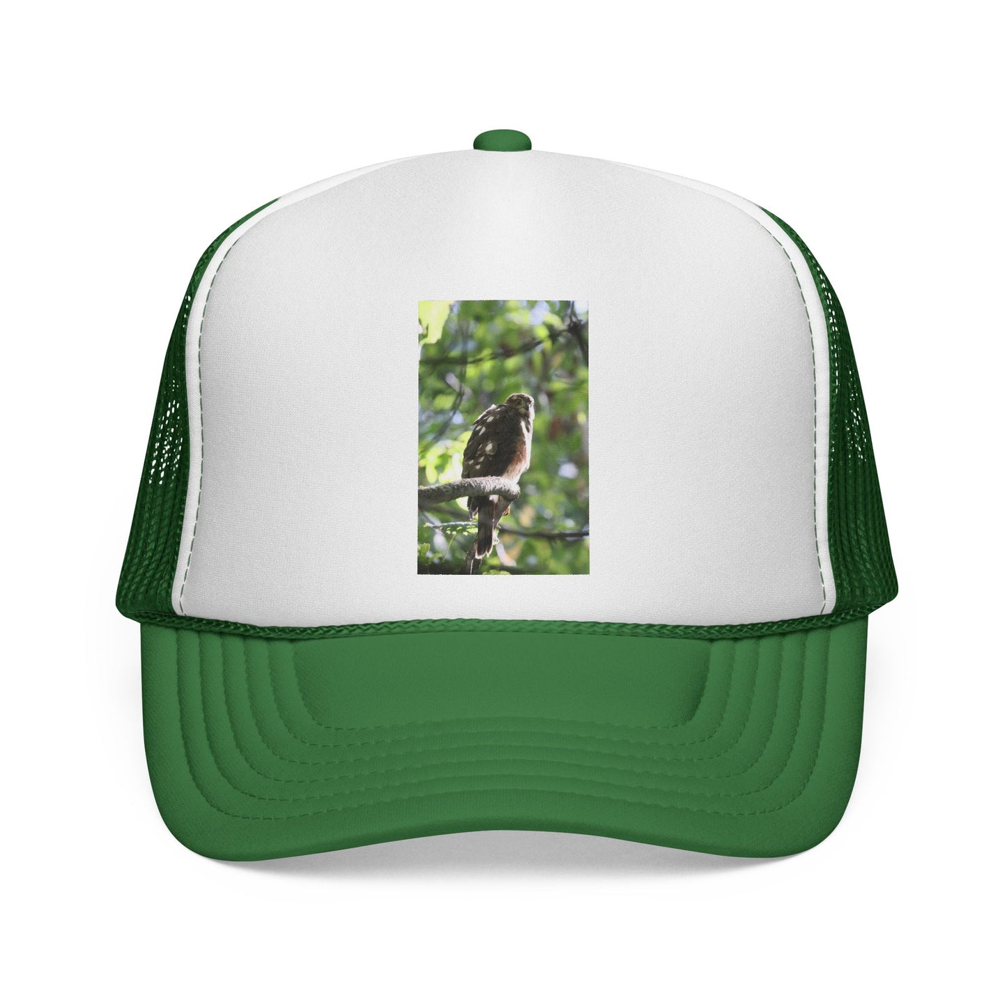Bird Photography Trucker Cap – Perched Owl Nature Hat