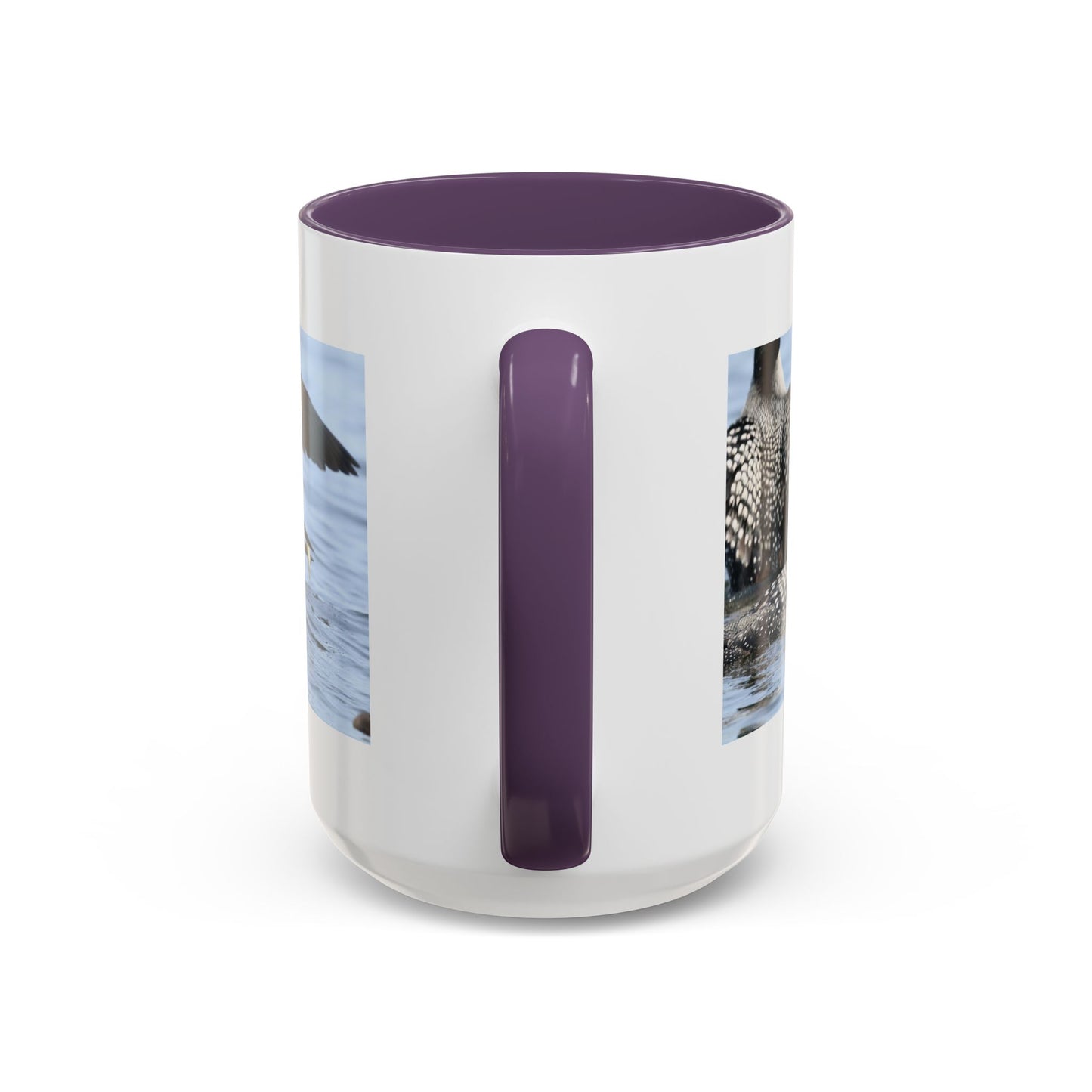 Common Loon Accent Coffee Mug – Wildlife Photography Bird Lover Gift (11/15oz)