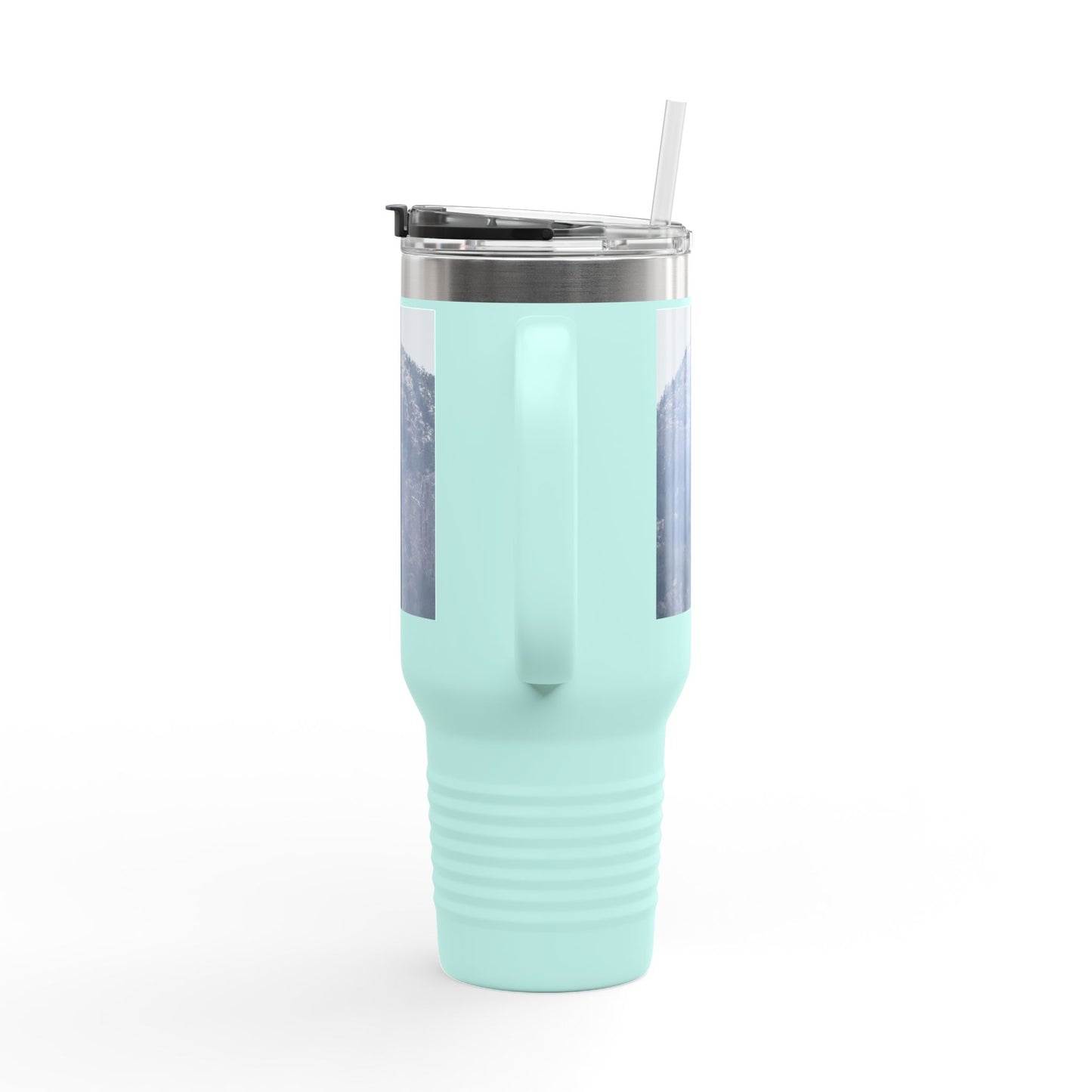 40oz Insulated Travel Mug – Mountain Photo Stainless Steel Tumbler