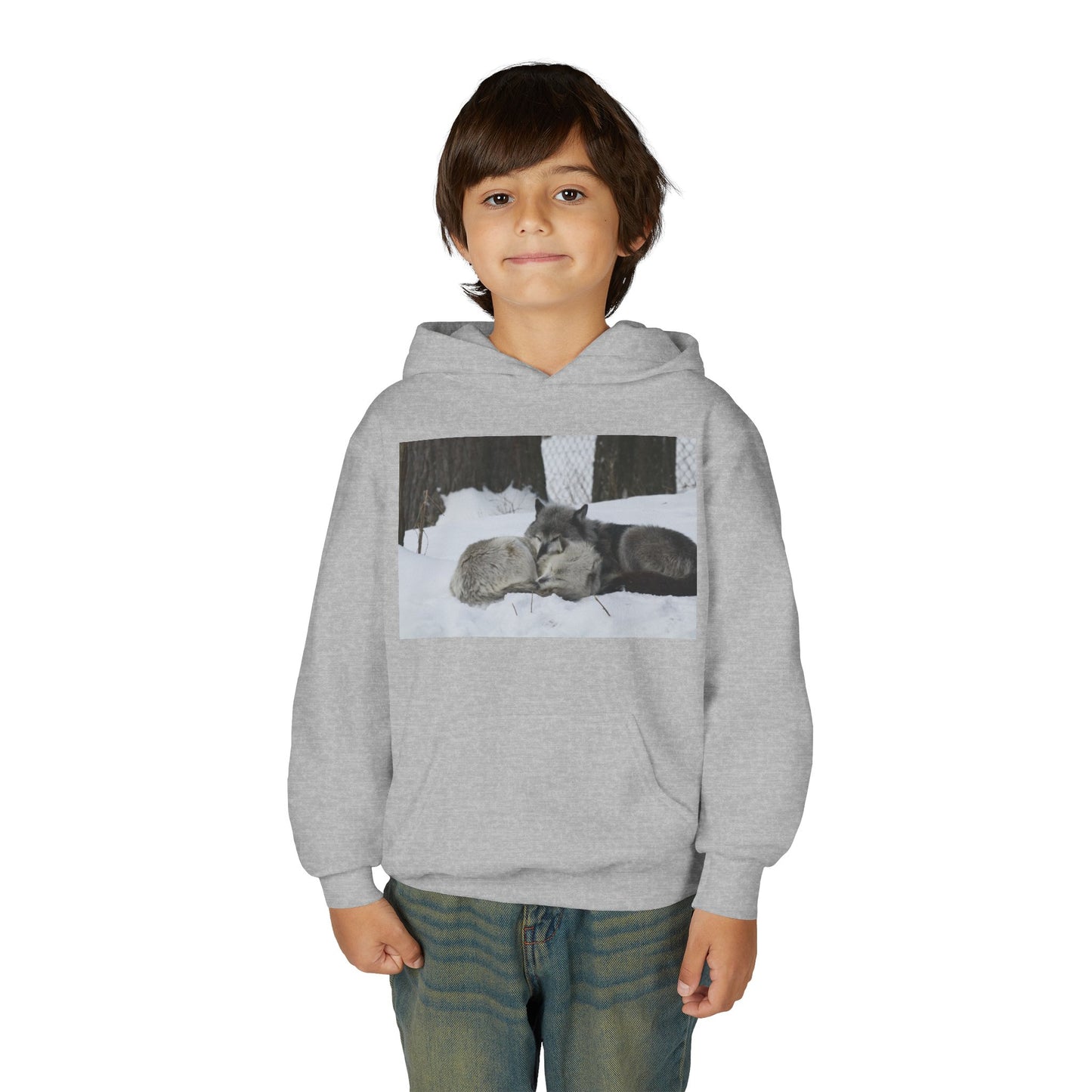 Youth Heavy Blend Hooded Sweatshirt
