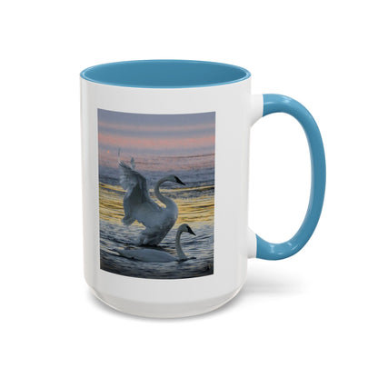 Swan Sunset Coffee Mug — Accent 11/15oz