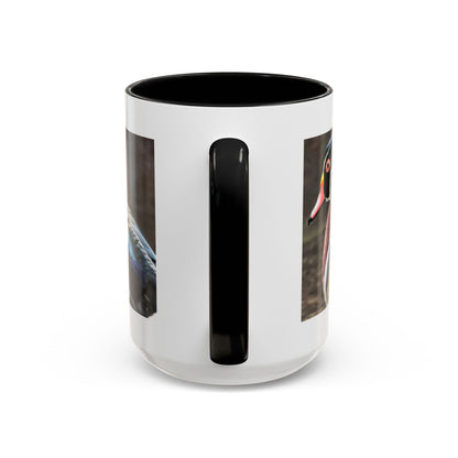 Wood Duck Accent Coffee Mug — Colorful Waterfowl Photo Mug (11/15 oz)