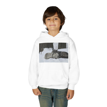 Youth Heavy Blend Hooded Sweatshirt