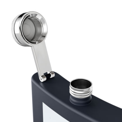 Mountain Mist Flask — 6oz Stainless Steel Hip Flask