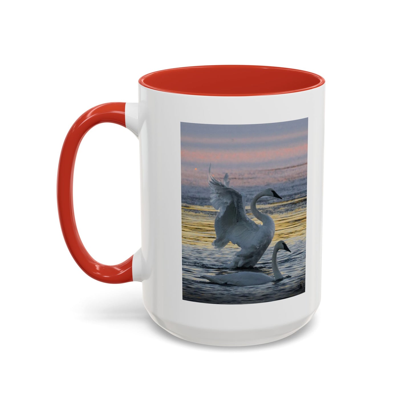 Swan Sunset Coffee Mug — Accent 11/15oz