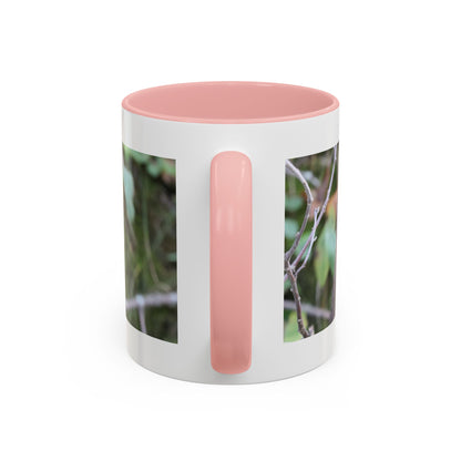 Cute Mink Photo Accent Mug – Wildlife Photography Coffee Cup (11/15 oz)