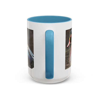 Wood Duck Accent Coffee Mug — Colorful Waterfowl Photo Mug (11/15 oz)