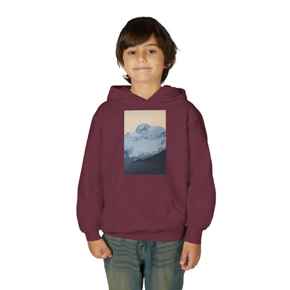 Mountain Mist Youth Hoodie – Snow Peak Graphic Pullover