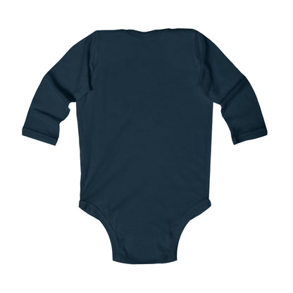 Baby Long-Sleeve Bodysuit with Loon Photo – Nature-Inspired Infant Onesie