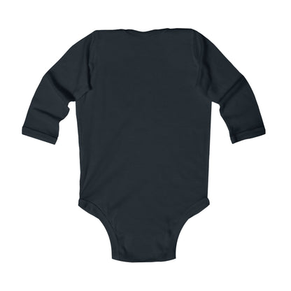 Baby Long-Sleeve Bodysuit with Loon Photo – Nature-Inspired Infant Onesie