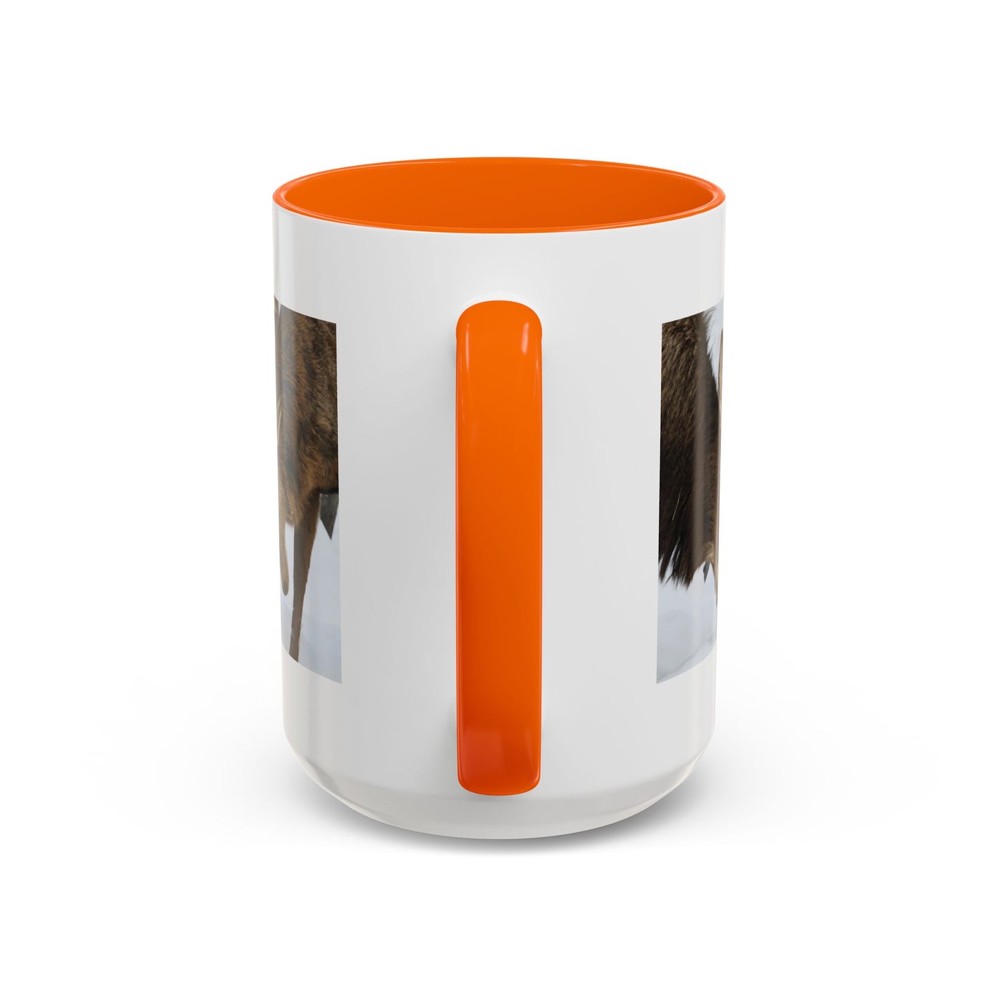 Deer Antler Clash Coffee Mug — Rustic Wildlife Accent Mug (11/15oz)