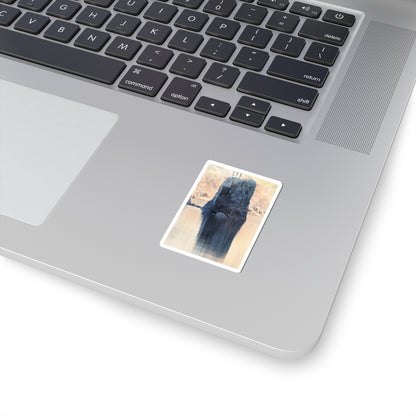 Reflective Rock Kiss-Cut Sticker — Tranquil Lake Photo Sticker