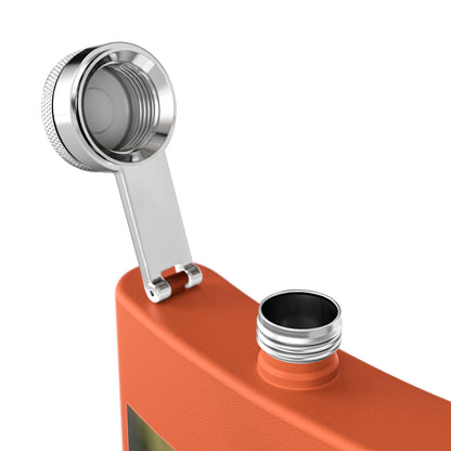 6oz Stainless Steel Flask with Diving Loon Photo – Wildlife Outdoors Gift