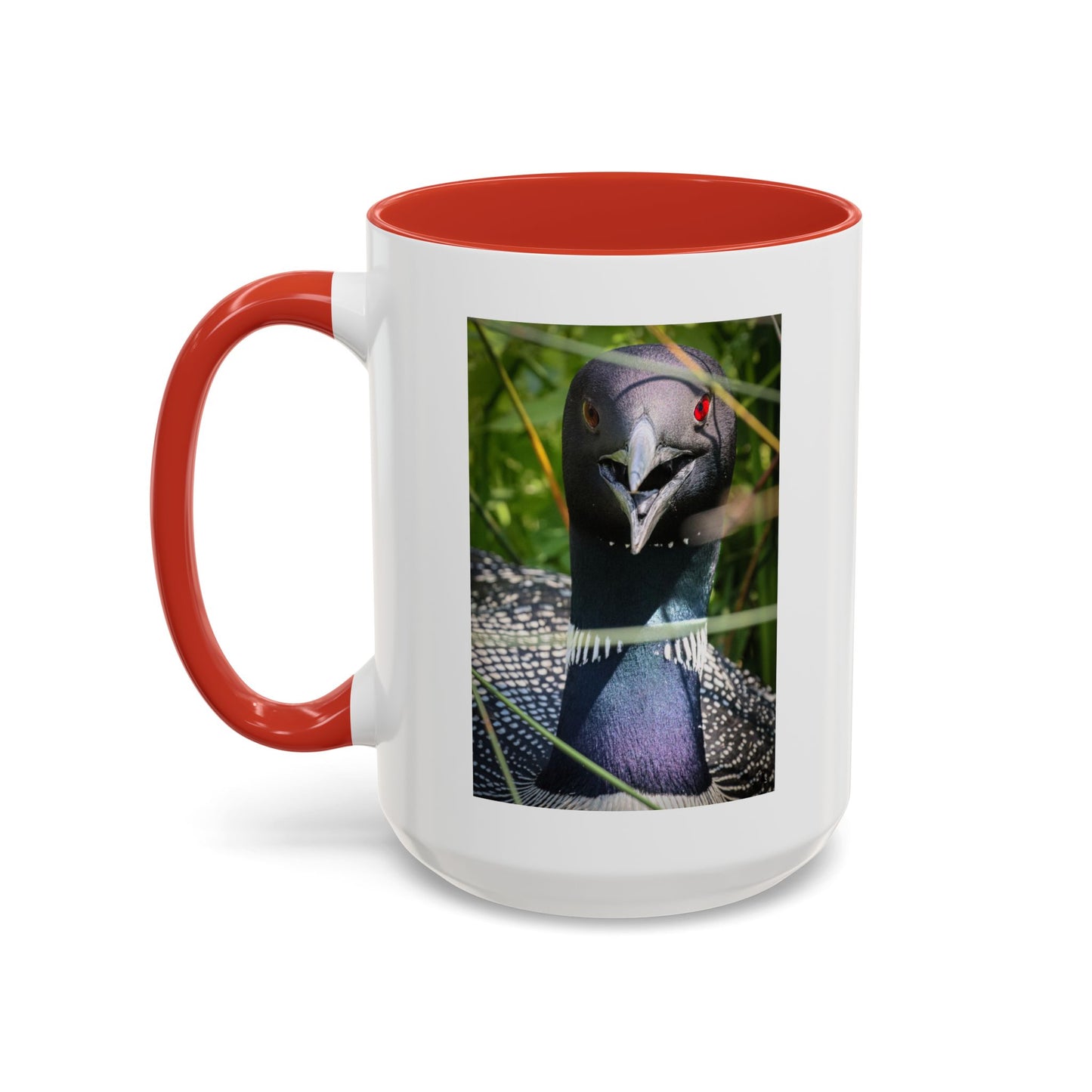 Common Loon Photo Accent Coffee Mug (11/15oz)