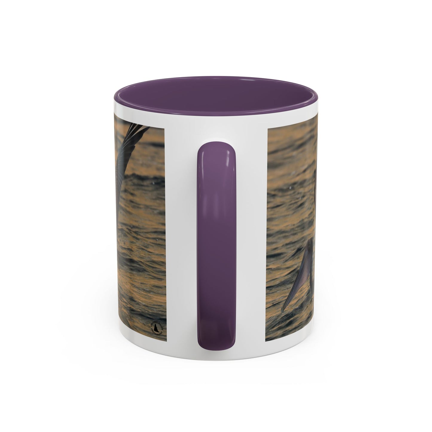 Pelican Sunrise Accent Coffee Mug — 11/15oz Ceramic Mug for Bird Lovers