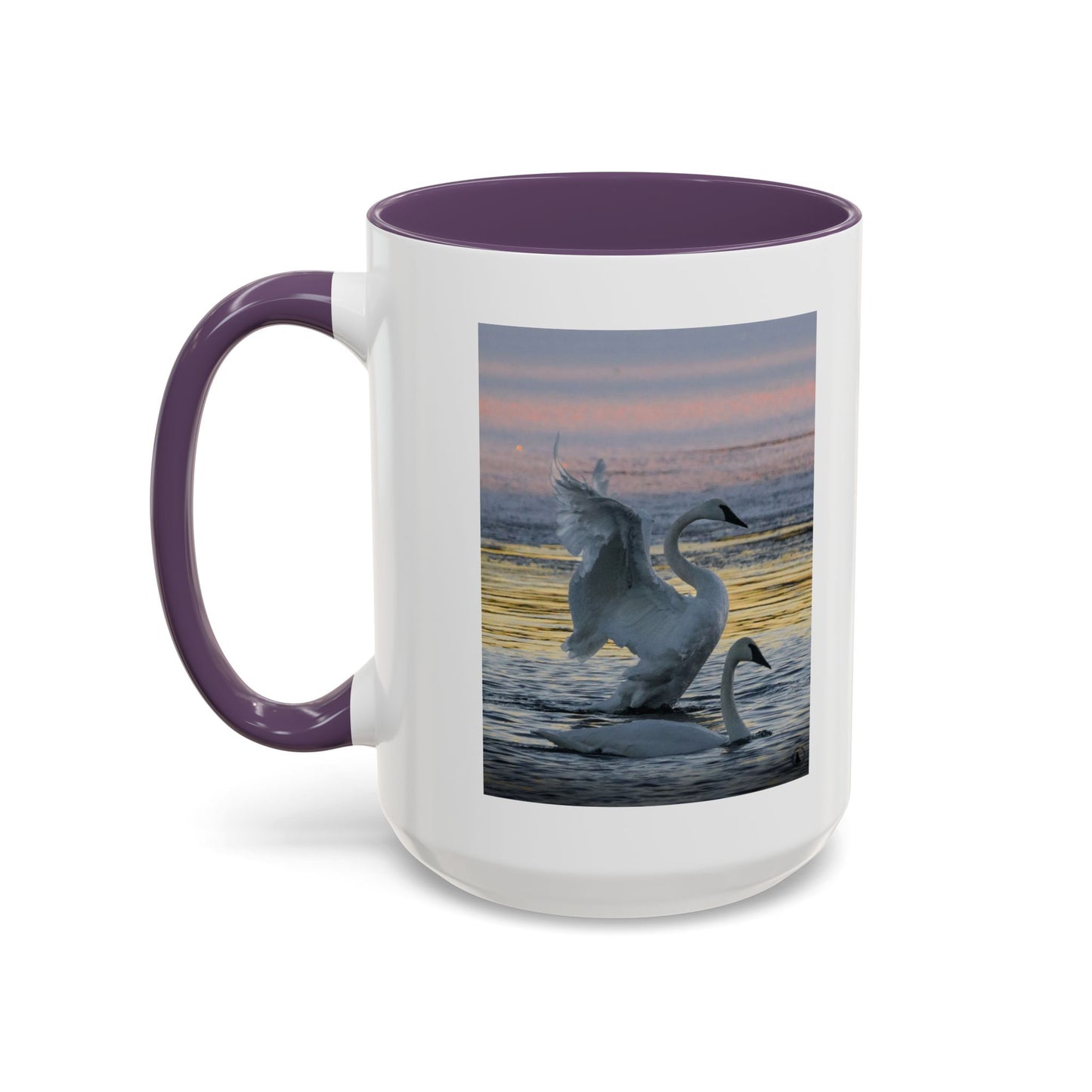 Swan Sunset Coffee Mug — Accent 11/15oz