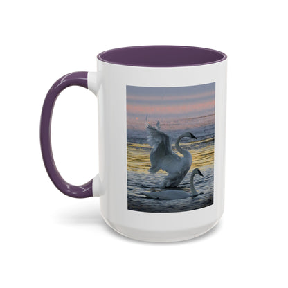 Swan Sunset Coffee Mug — Accent 11/15oz