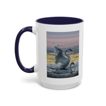 Swan Sunset Coffee Mug — Accent 11/15oz
