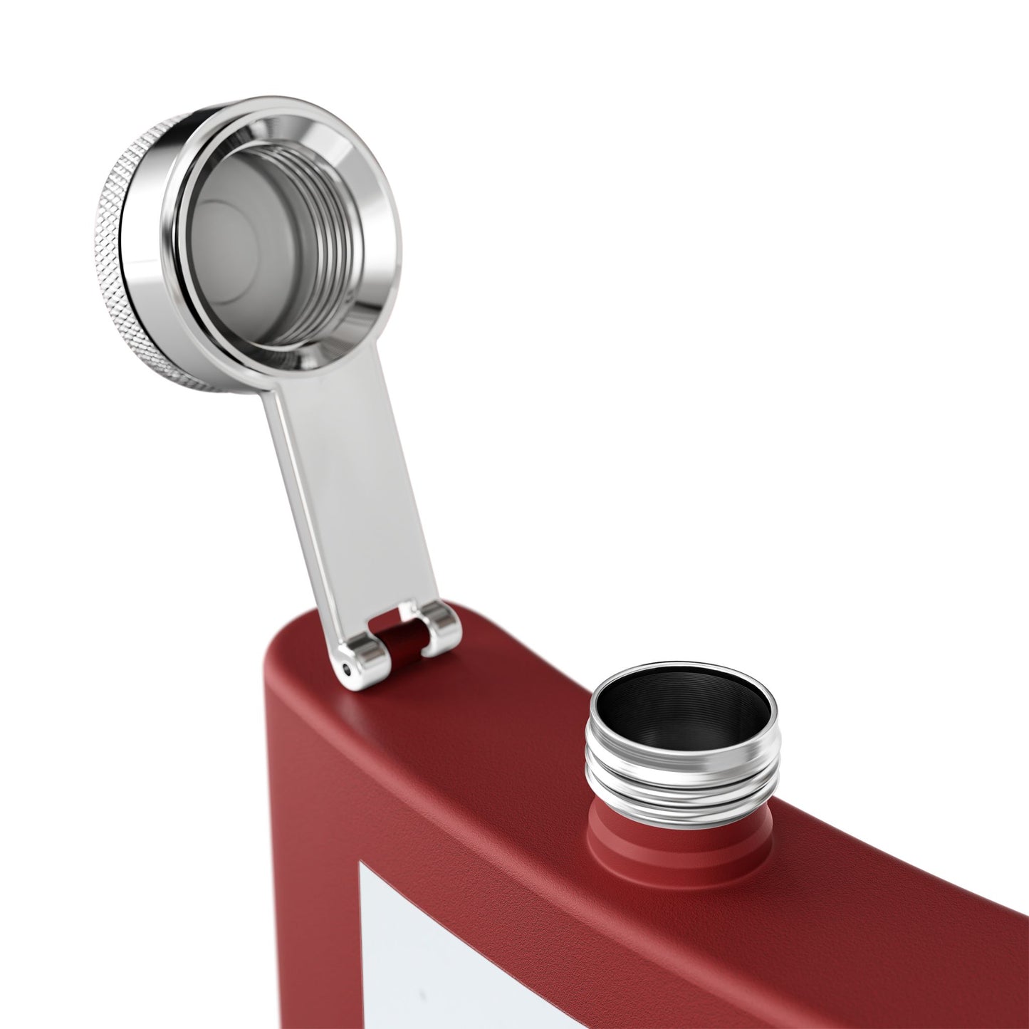 Mountain Mist Flask — 6oz Stainless Steel Hip Flask