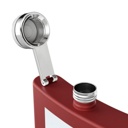 Mountain Mist Flask — 6oz Stainless Steel Hip Flask