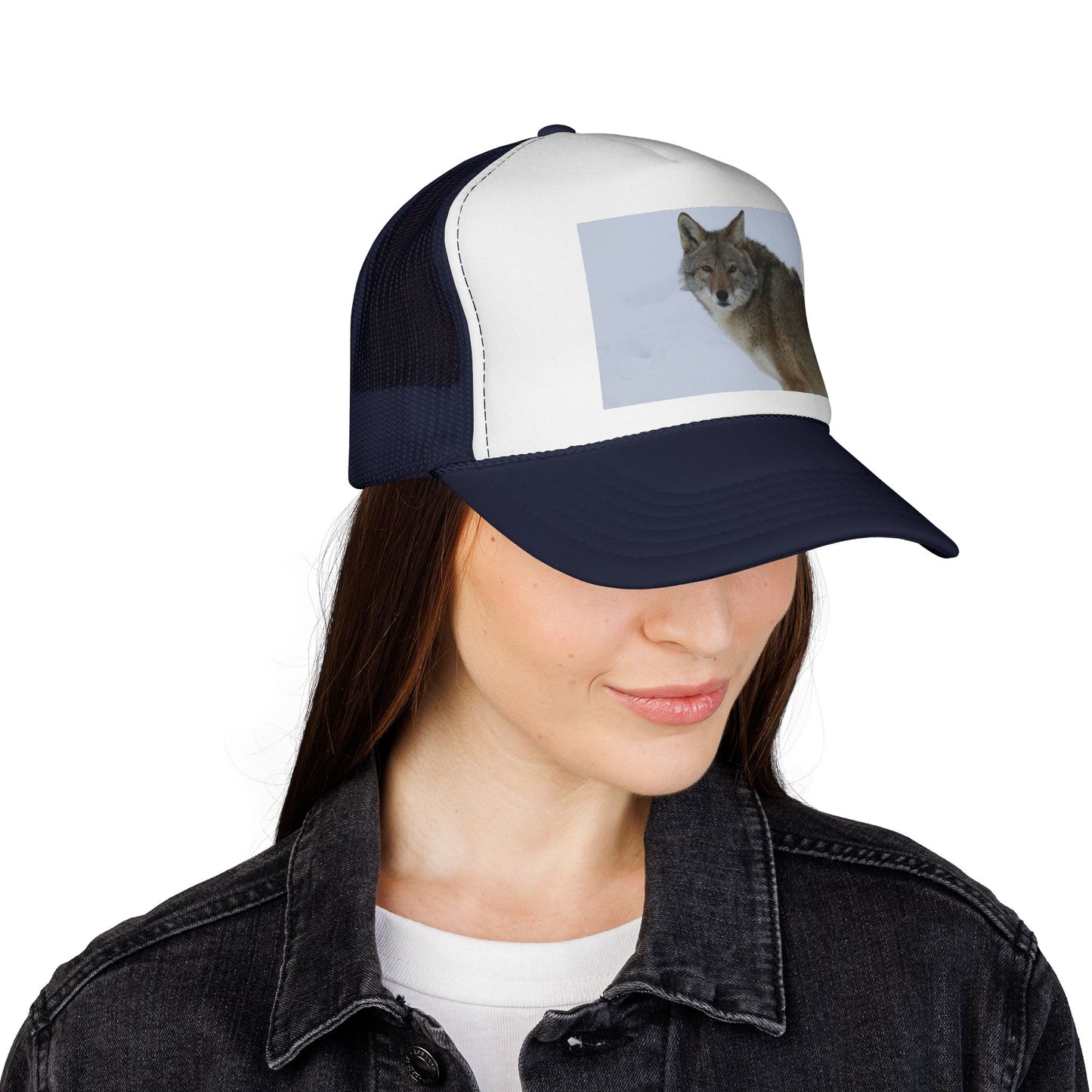 Coyote Photo Trucker Cap