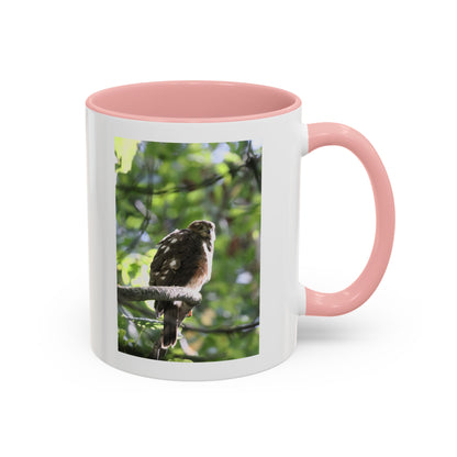 Hawk Perch Accent Coffee Mug (11/15 oz) – Nature Bird Photography