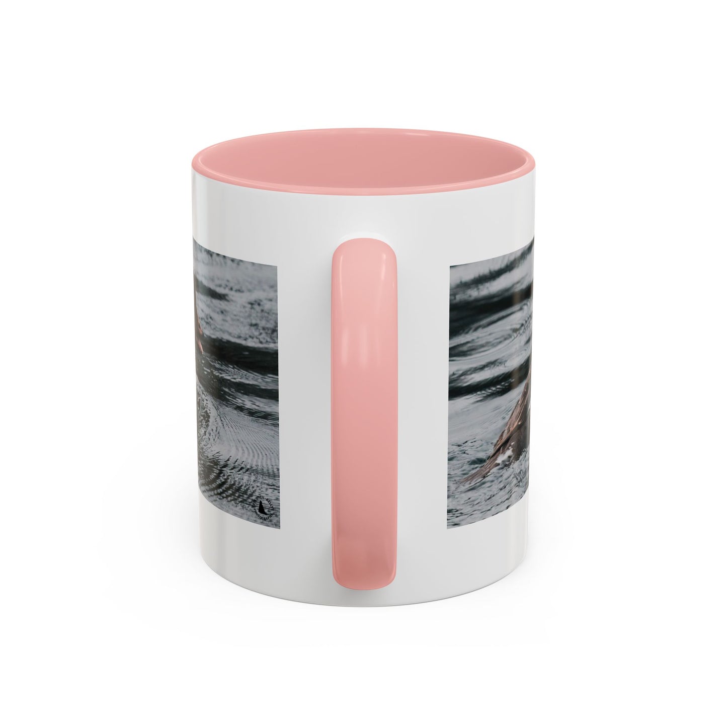Goldeneye Duck Photo Accent Coffee Mug — Wildlife Nature Lover Gift (11/15 oz)