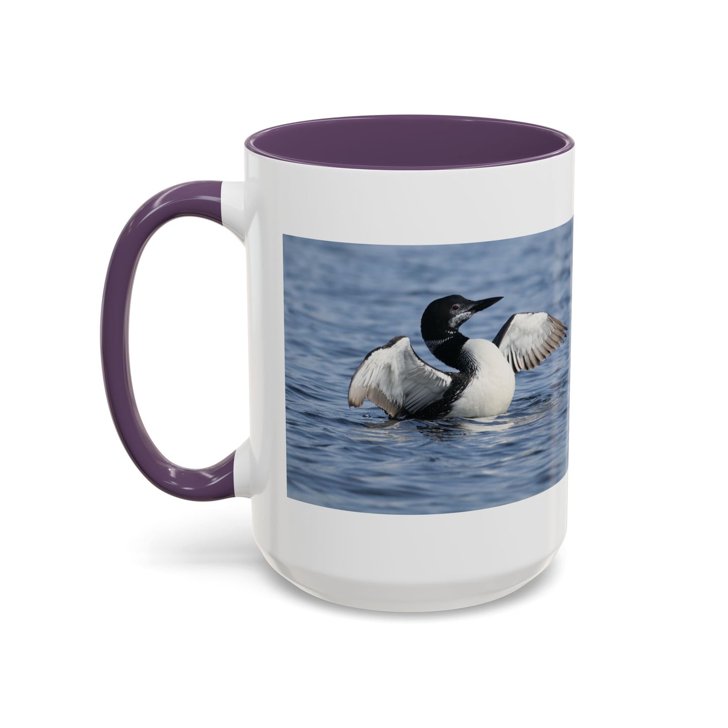 Loon Lake Accent Coffee Mug — Wildlife Photography Bird Mug (11/15oz)