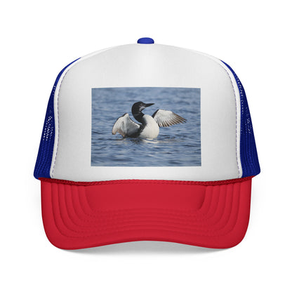 Common Loon Photo Trucker Hat