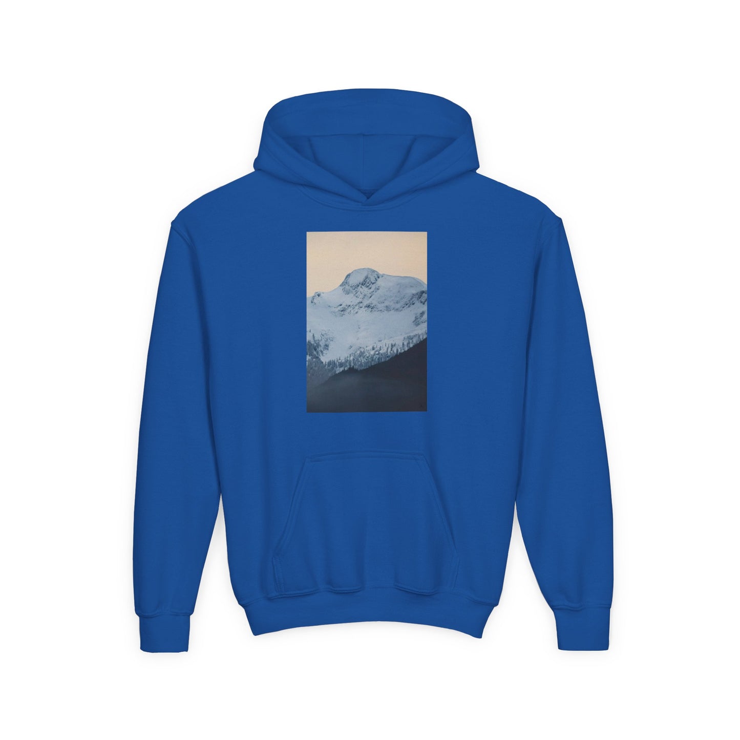 Mountain Mist Youth Hoodie – Snow Peak Graphic Pullover