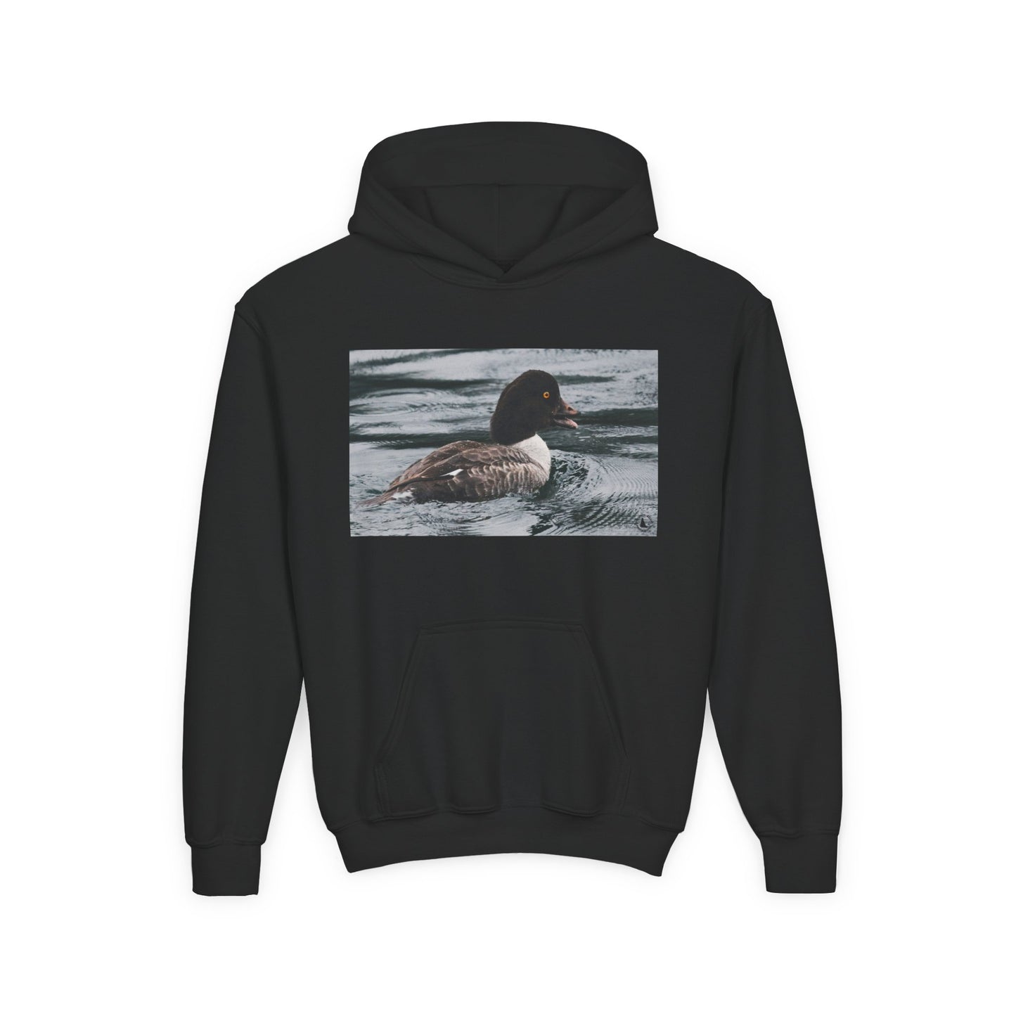 Kids Duck Photo Hoodie – Cozy Wildlife Pullover for Children