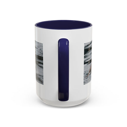 Goldeneye Duck Photo Accent Coffee Mug — Wildlife Nature Lover Gift (11/15 oz)