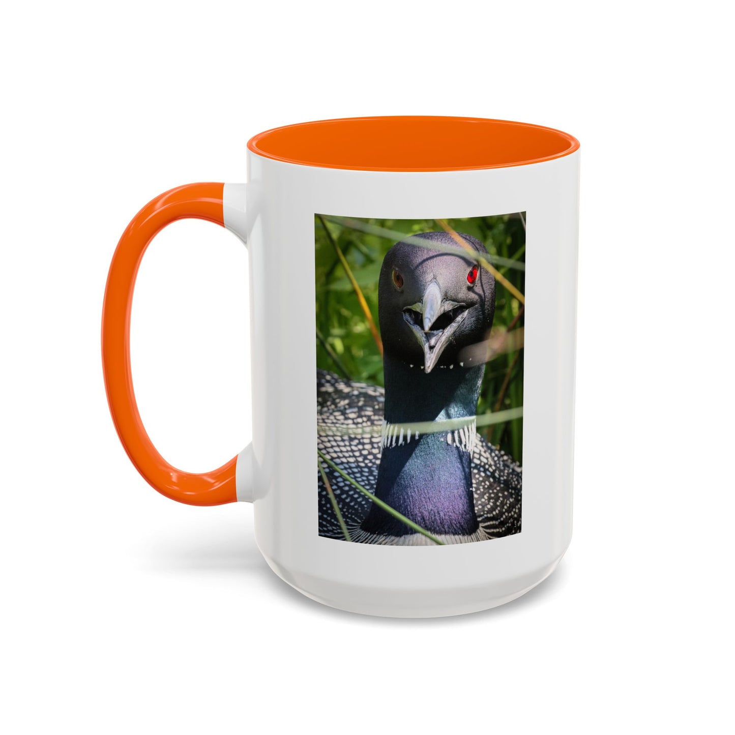 Common Loon Photo Accent Coffee Mug (11/15oz)