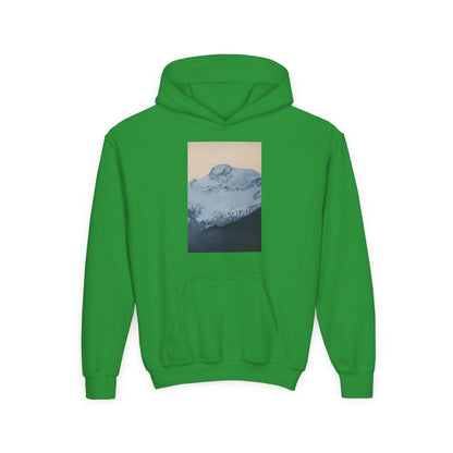 Mountain Mist Youth Hoodie – Snow Peak Graphic Pullover