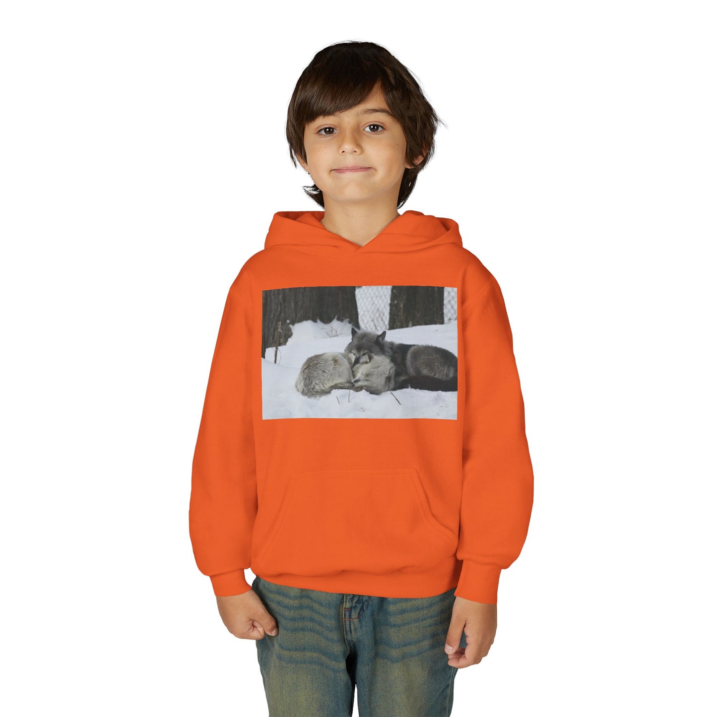 Youth Heavy Blend Hooded Sweatshirt