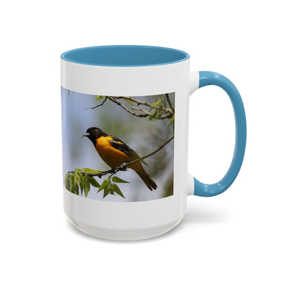 Baltimore Oriole Coffee Mug — Birdwatching Accent Mug (11/15oz)