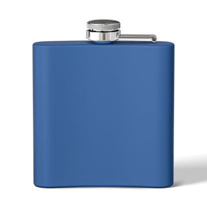 Wood Duck Stainless Steel Flask — 6oz Pocket Hip Flask for Birdwatchers & Outdoor Gifts