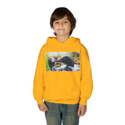 Youth Hoodie — Realistic Waterfowl Duck Photo Print