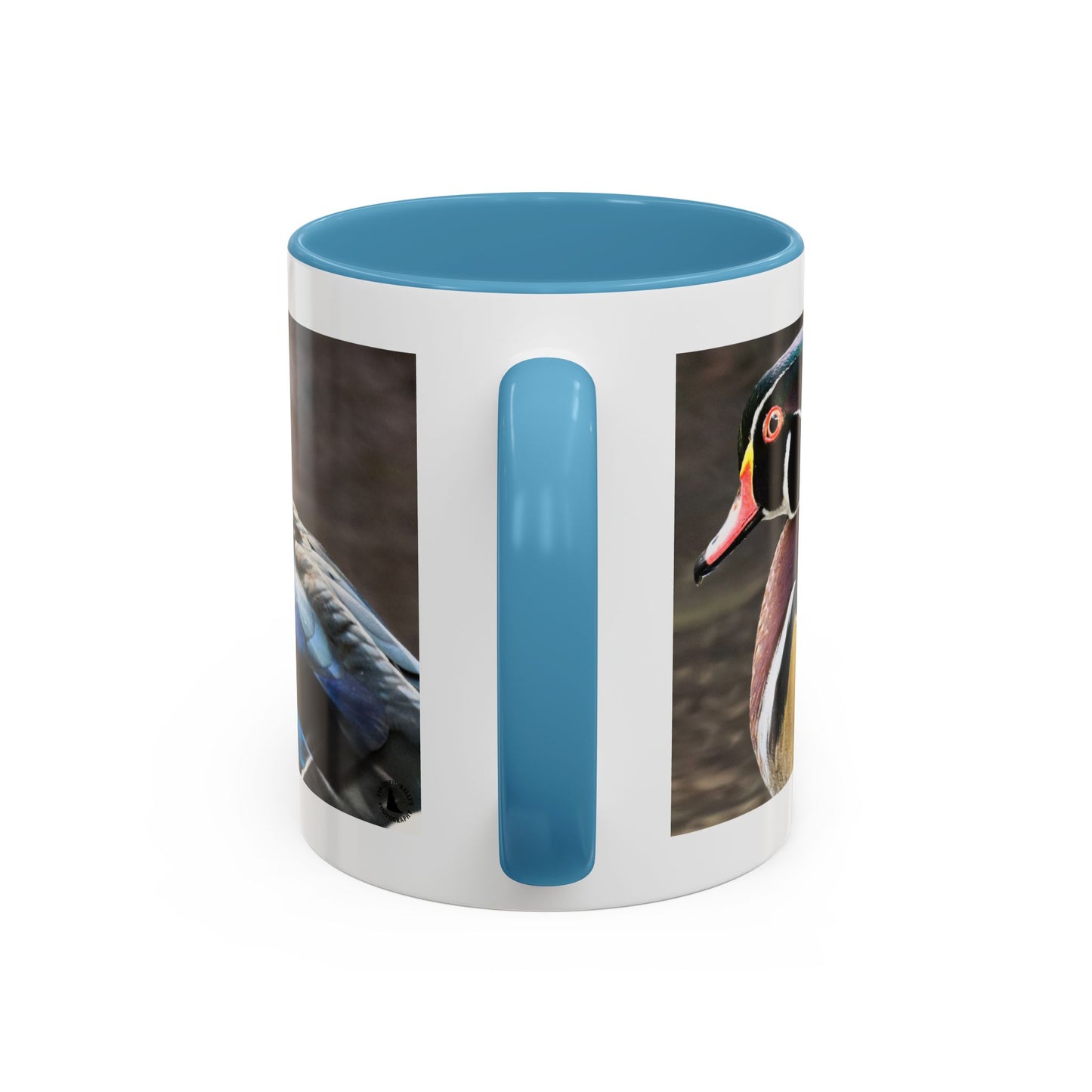 Wood Duck Accent Coffee Mug — Colorful Waterfowl Photo Mug (11/15 oz)