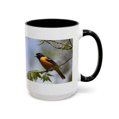 Baltimore Oriole Coffee Mug — Birdwatching Accent Mug (11/15oz)